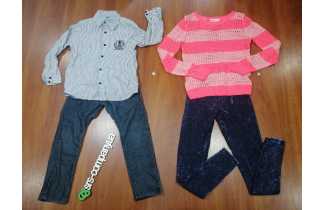 Children's winter clothes mix from 0 to 12 years